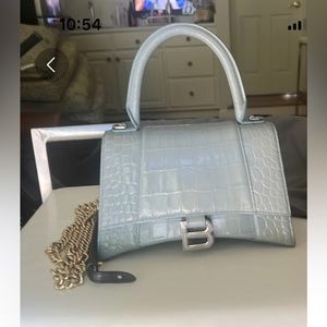 Balenciaga Embossed Leather Handbag